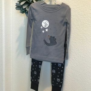 Moon and stars pajamas